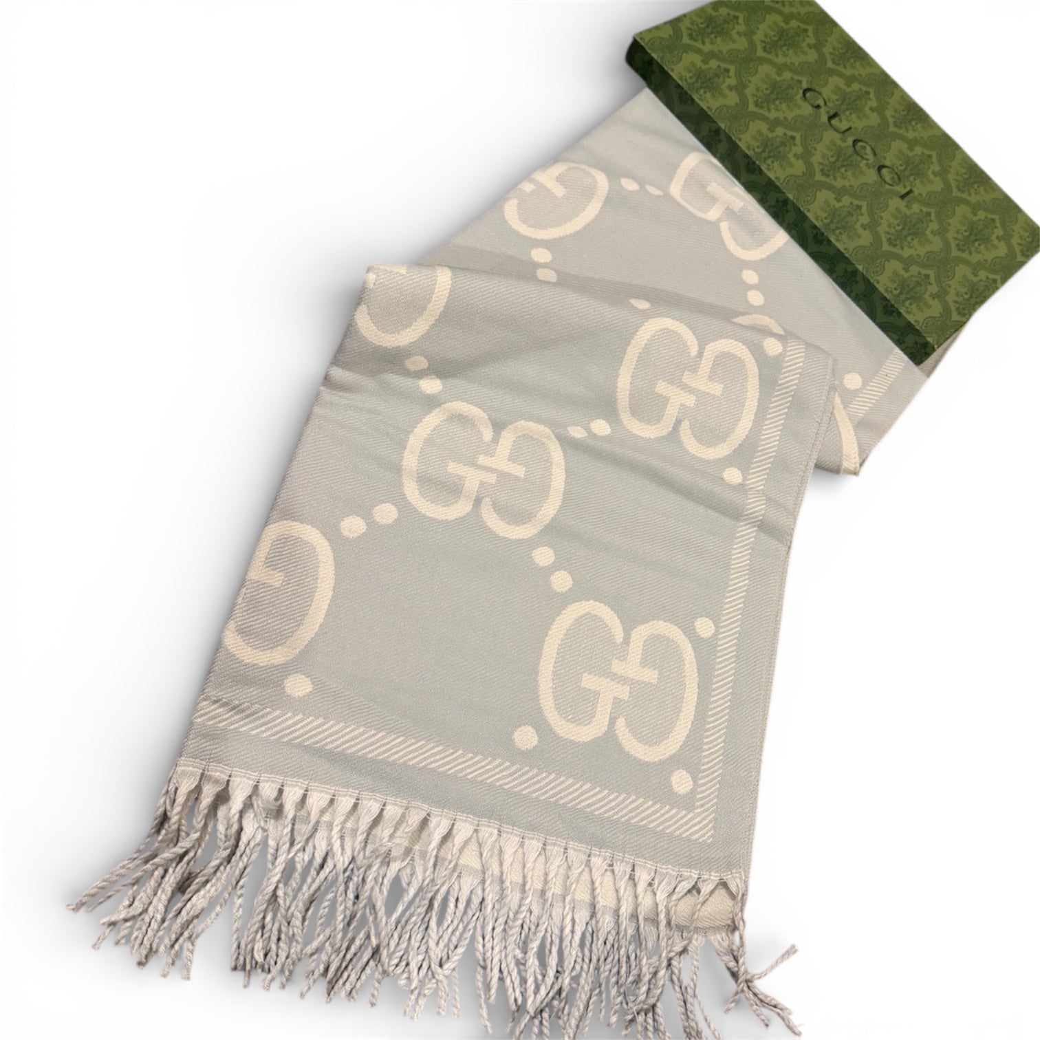 Gucci Double Face Wool Scarf