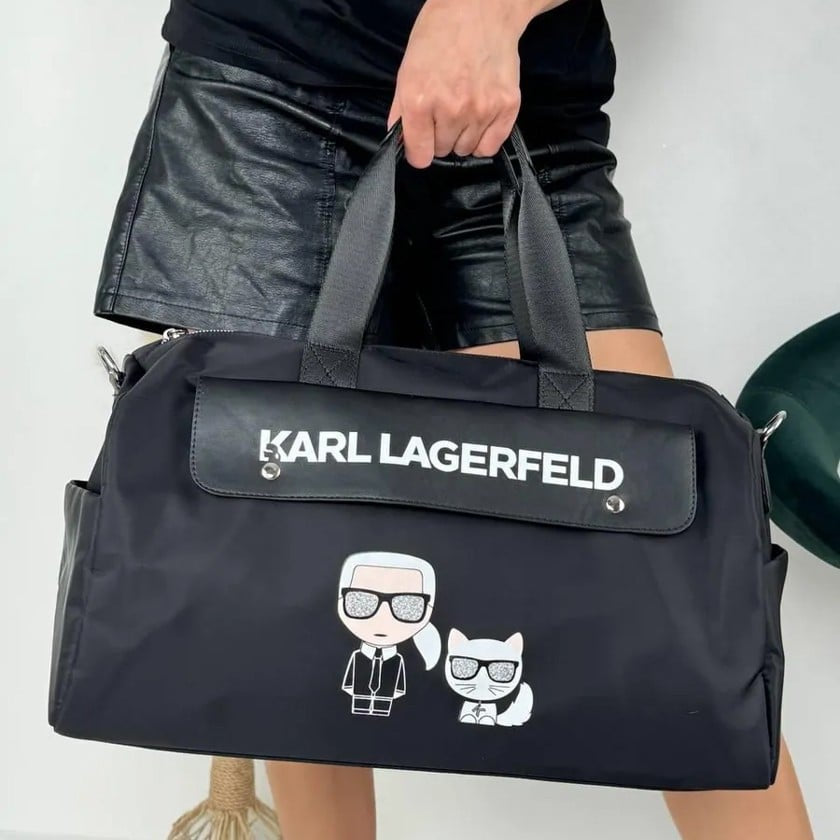 Karl lagerfeld duffle cum gym bag