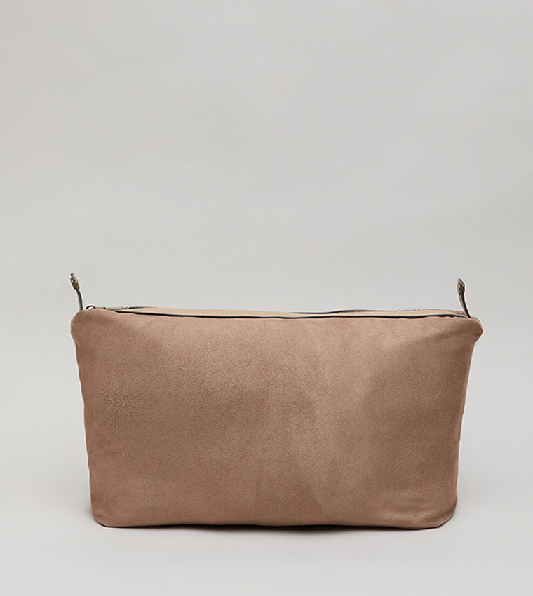 Zara Minimalist Tote Bag with Inner Pouch