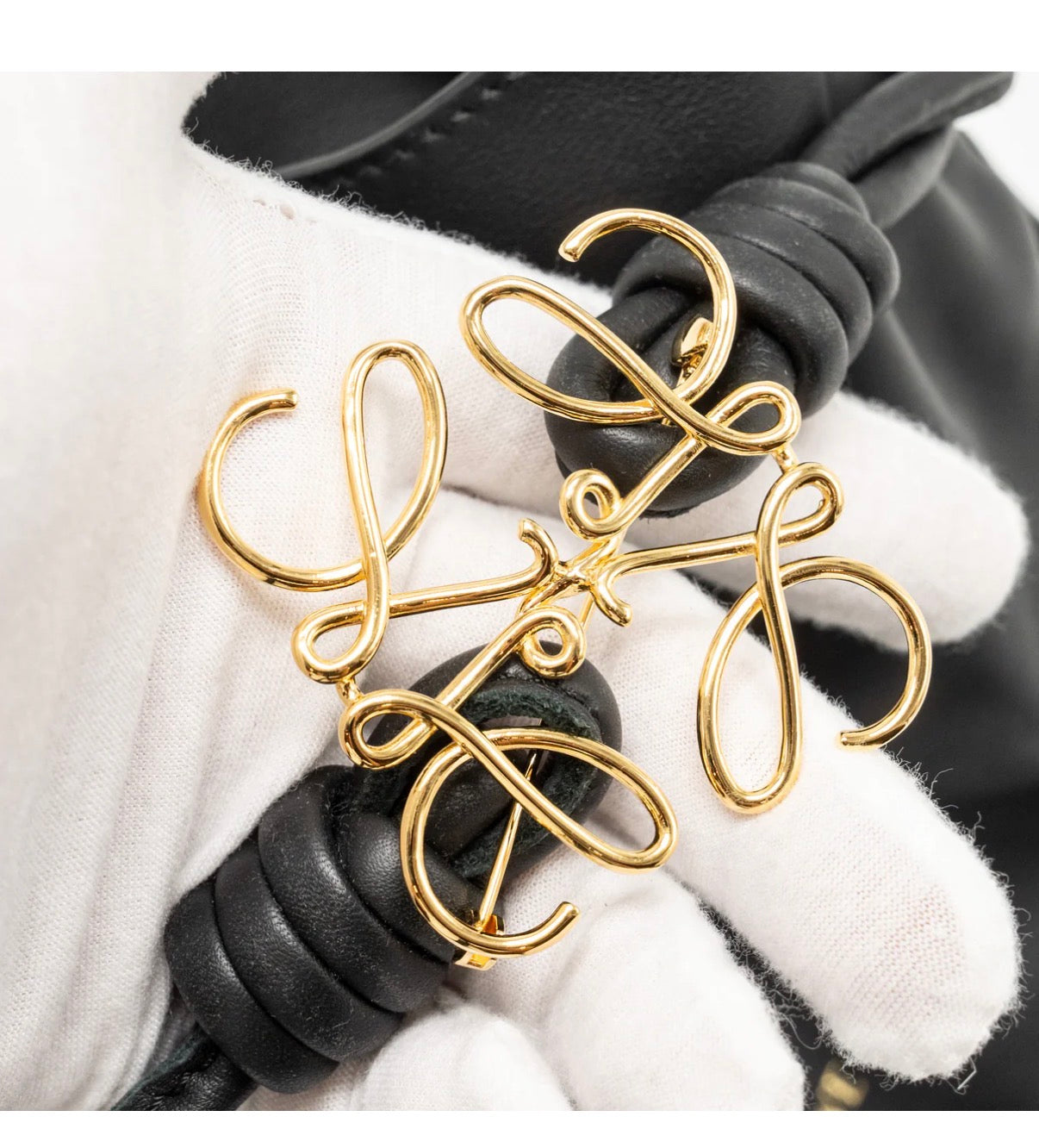 Loewe Anagram Chain Bucket Bag