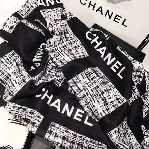 Chanel – Double-Face Signature Shawl