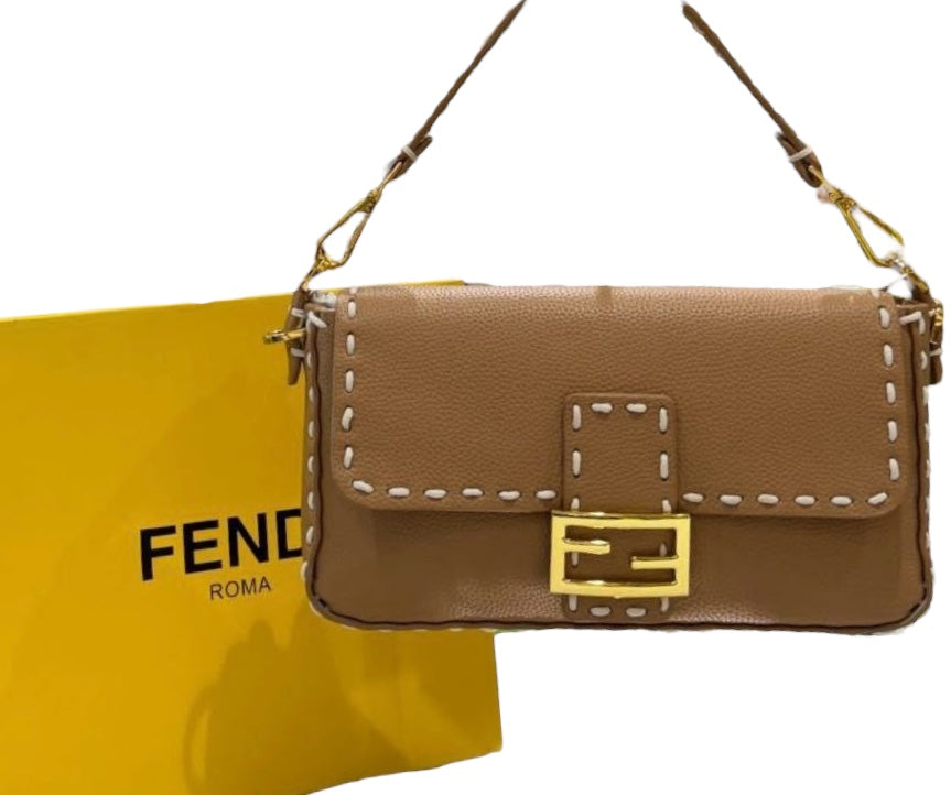 Fendi Baguette Leather Bag