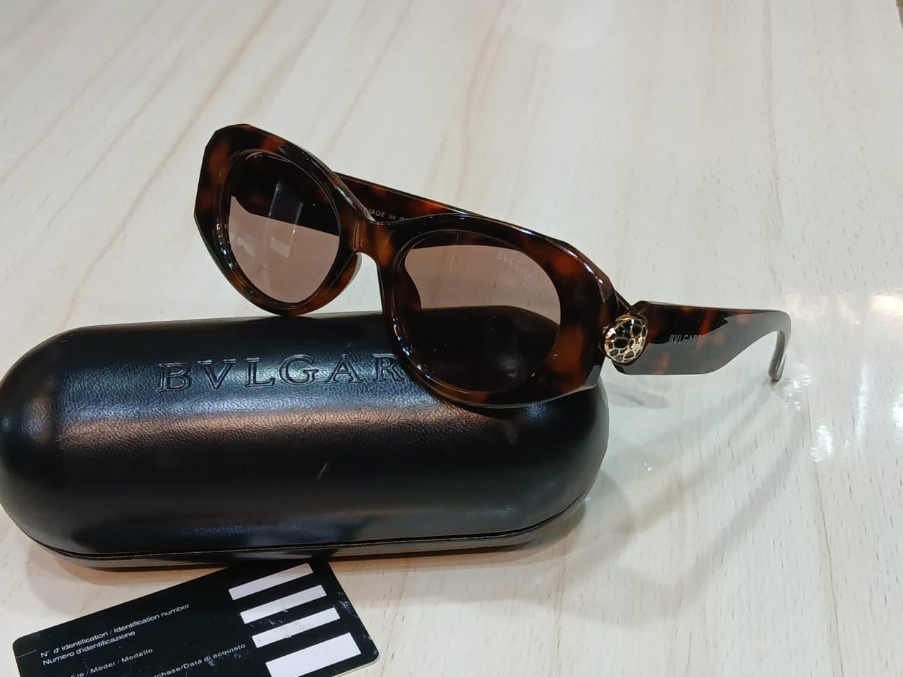 Bvlgari Serpenti Oval Sunglasses