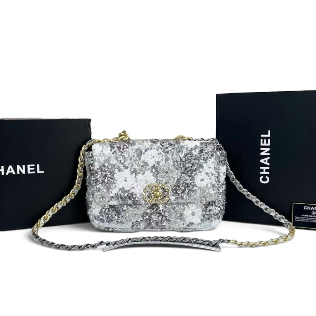 Chanel Sequin Flap Bag