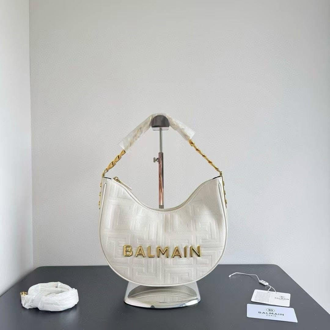BALMAIN 1945 Moon Shoulder Bag
