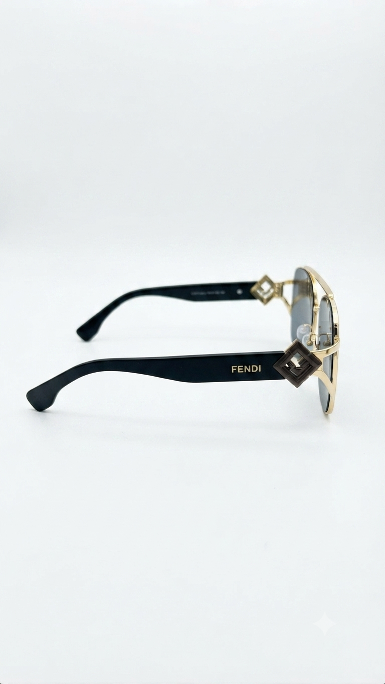 Fendi Geometric Sunglasses