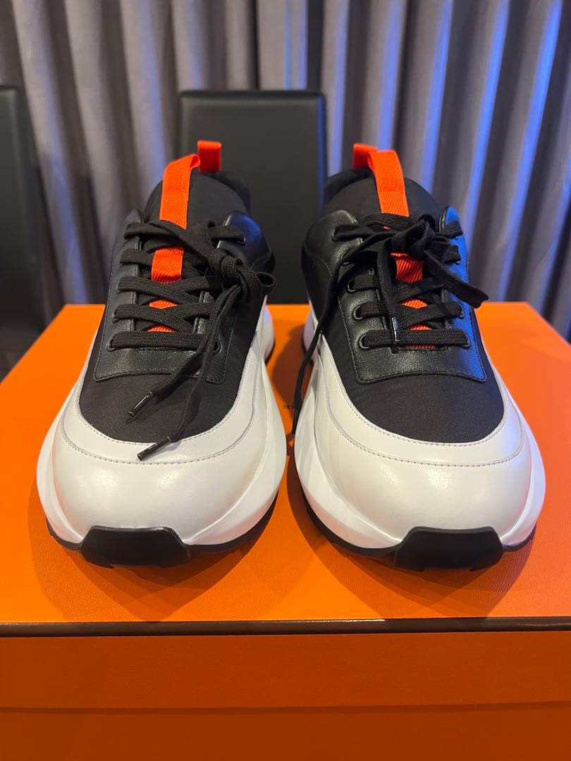 Hermès Chunky Leather Sneakers