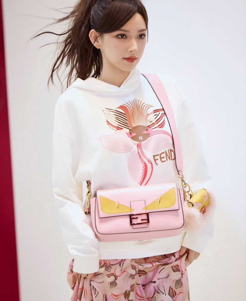 Fendi Vitello Dolce Elite Monster Eyes