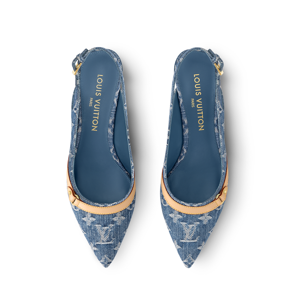 Louis Vuitton Cherry Monogram Slingback Heels