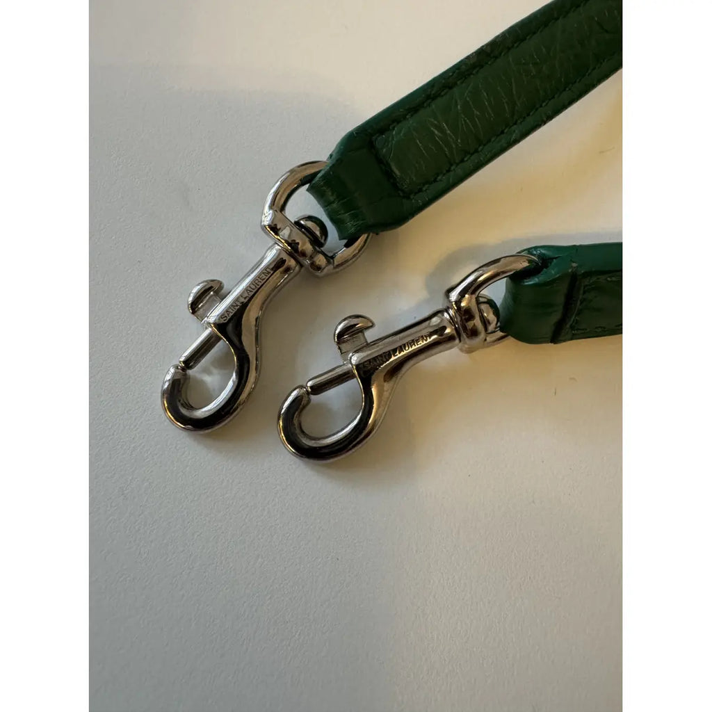 Saint Laurent Sac de Jour Nano – Crocodile Embossed Leather