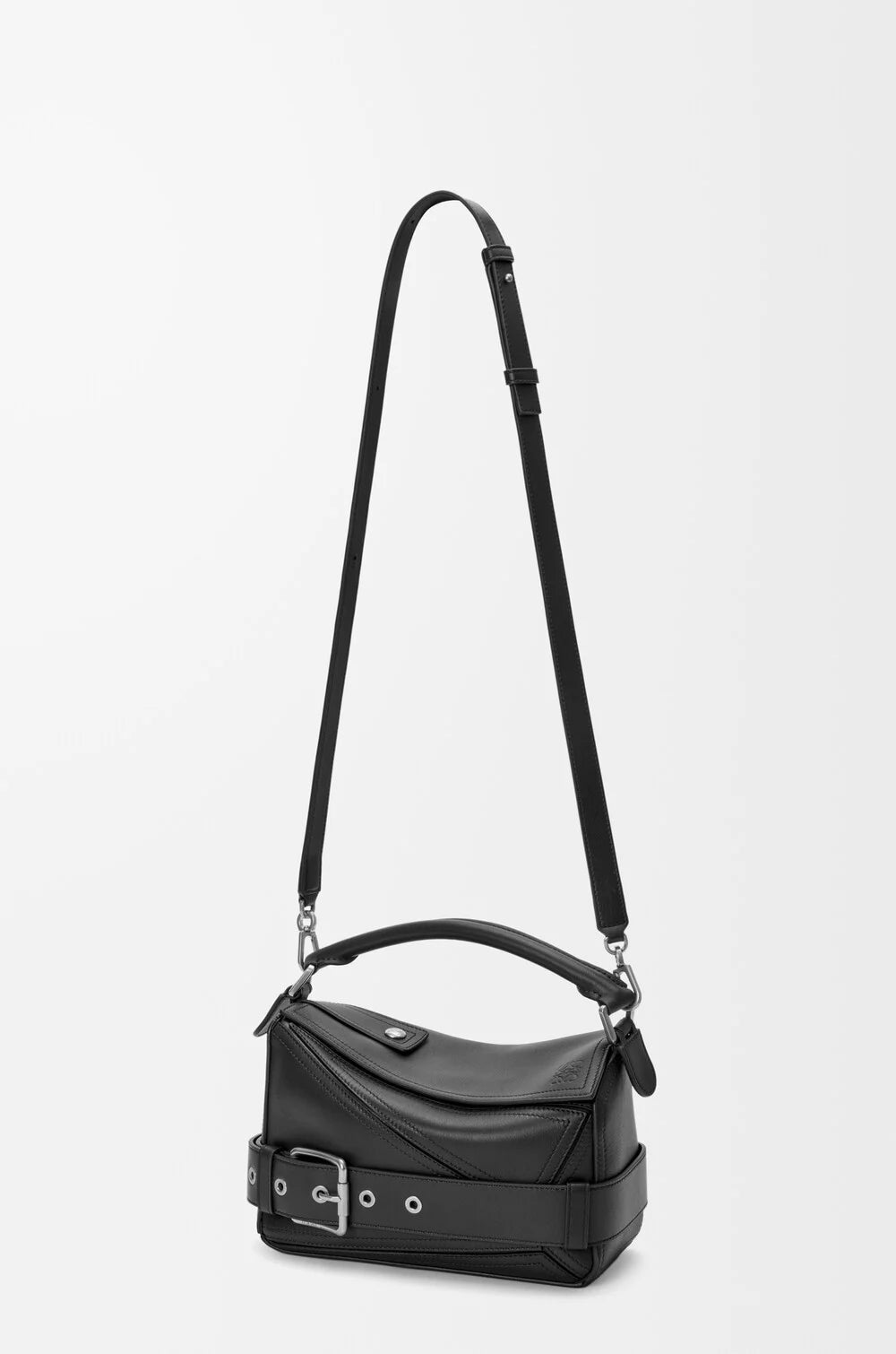 LOEWE Puzzle Biker belted leather