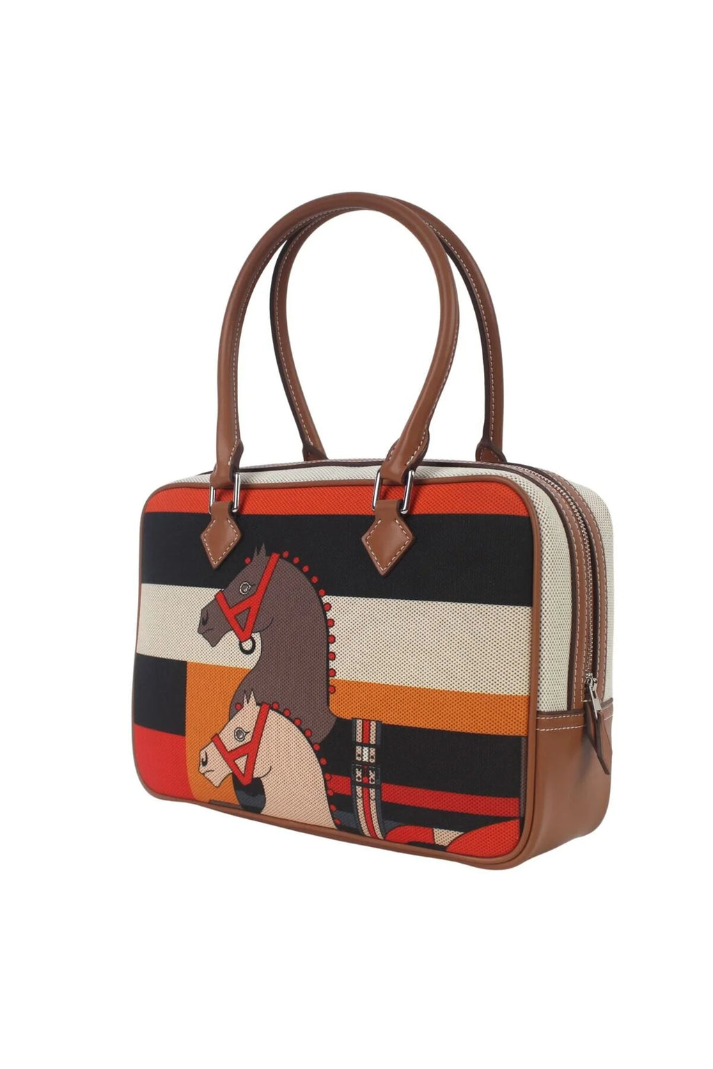 Hermès Cavalier Canvas Bag