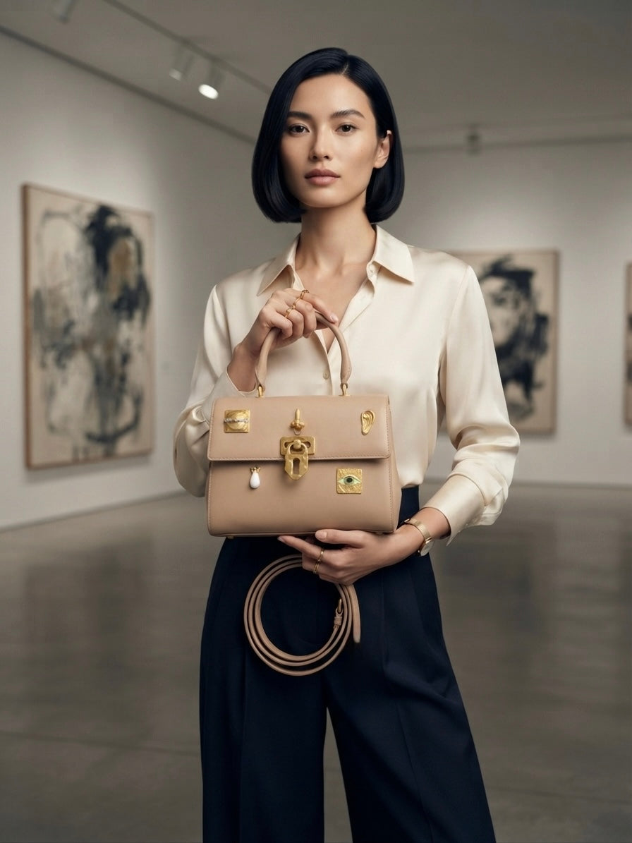 Schiaparelli The Secret Bijoux Top-Handle Bag