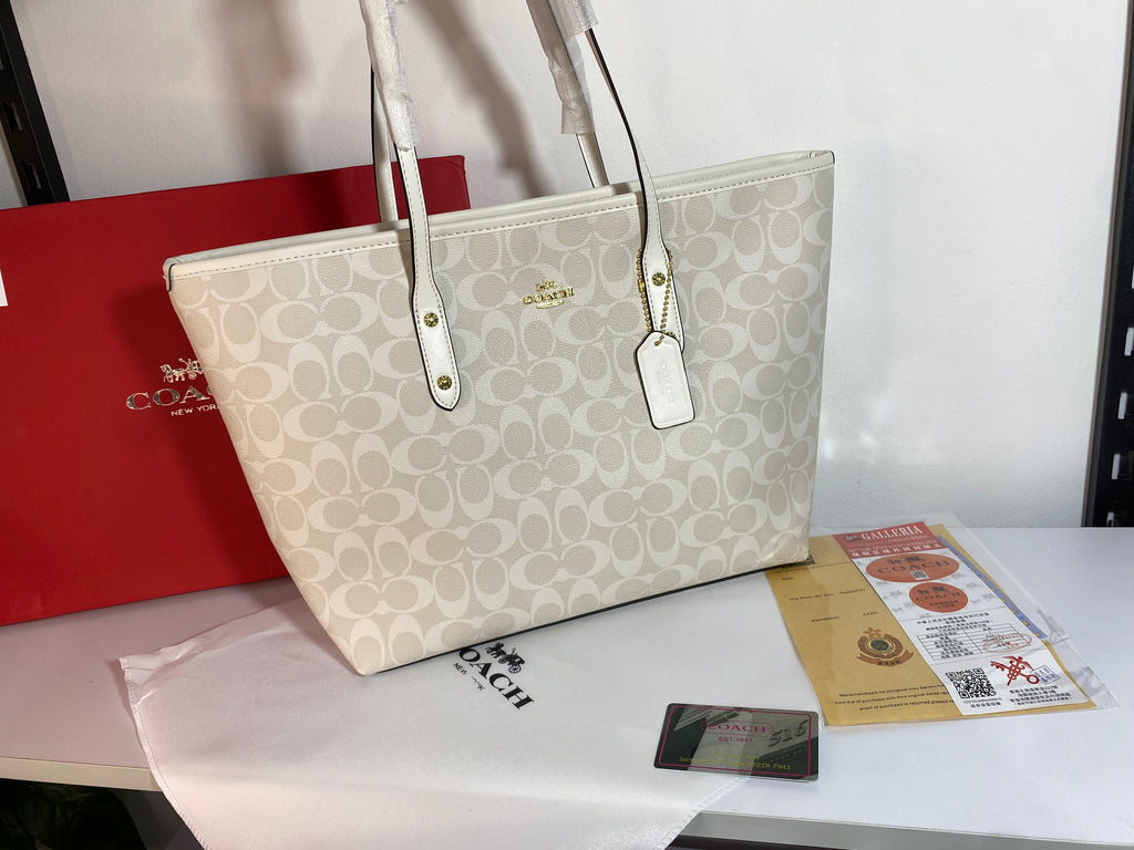 Coach Signature City Tote Bag