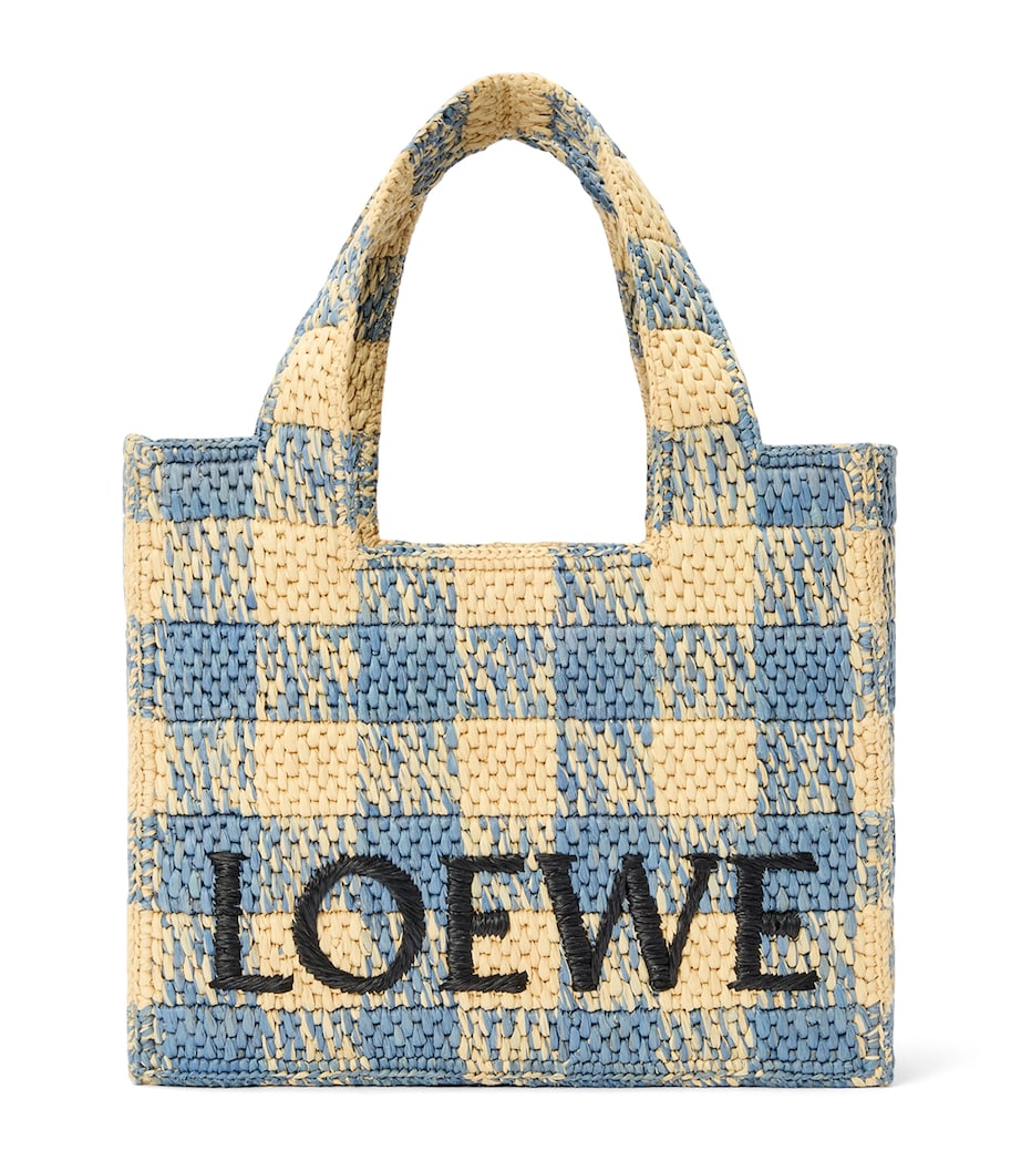 Loewe Standard A5 Tote in Raffia