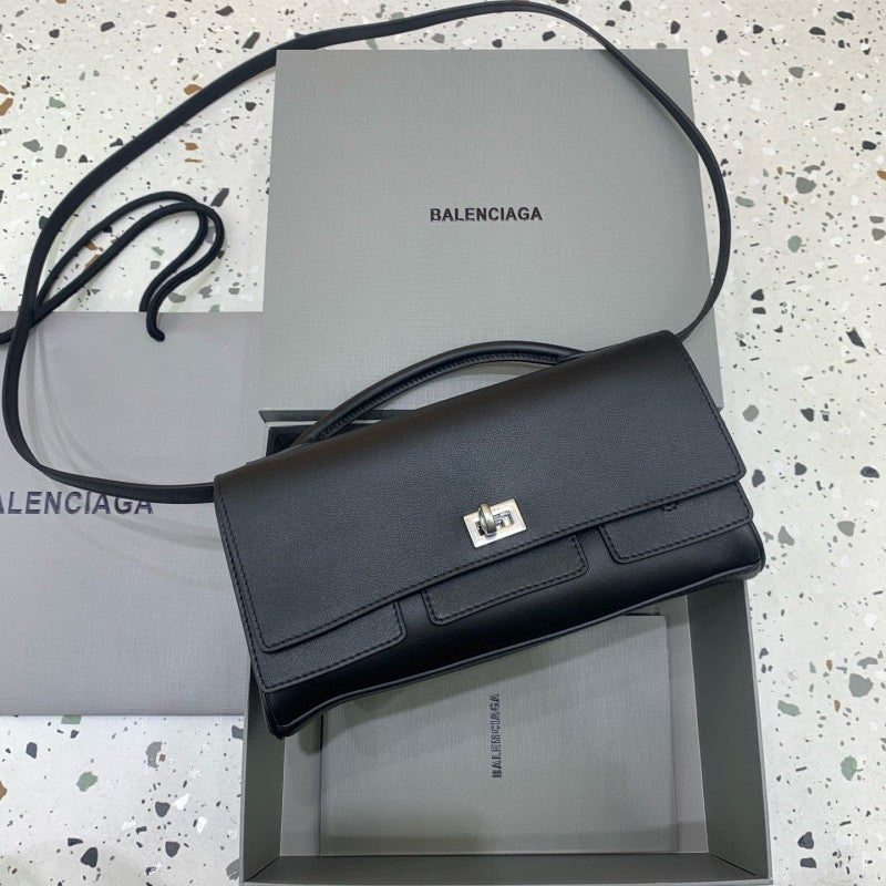 Balenciaga Bel Air Small Clutch on Strap