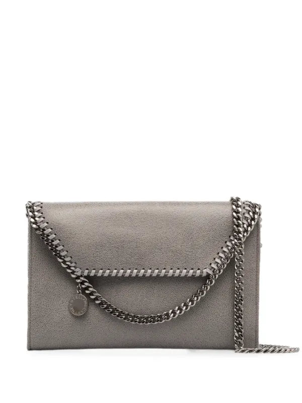 Stella McCartney Falabella Fold-Over Chain Clutch
