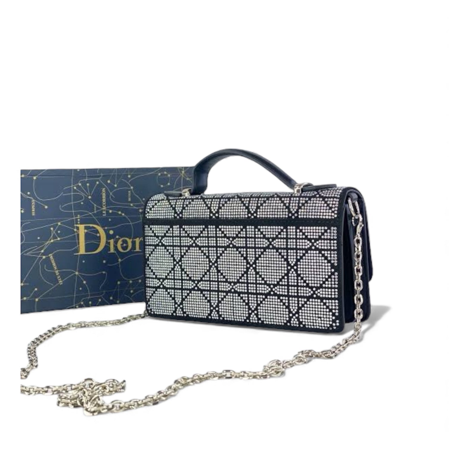 Dior Caro Evening Bag – Crystal Embellished