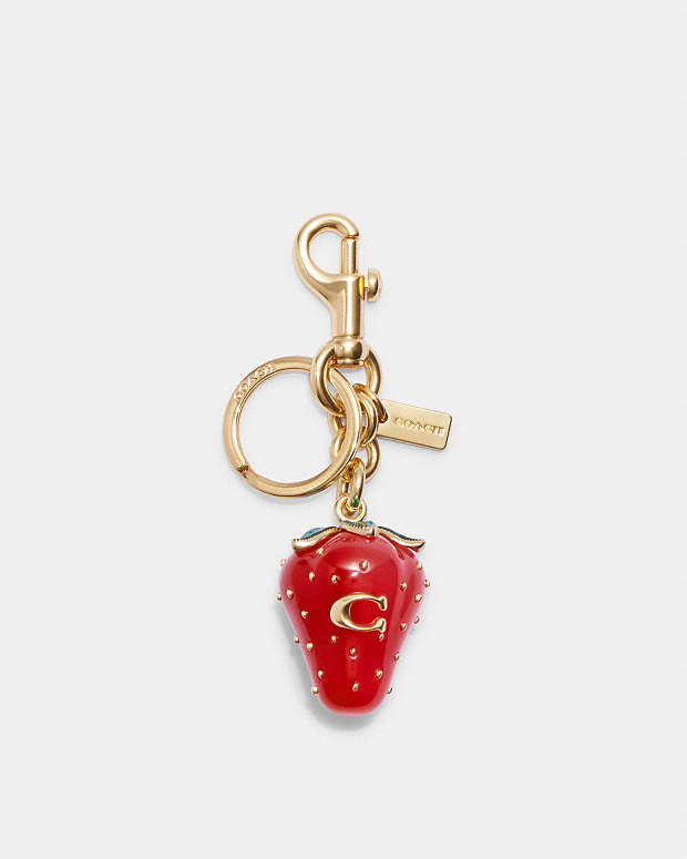 Coach Strawberry Bag Charm