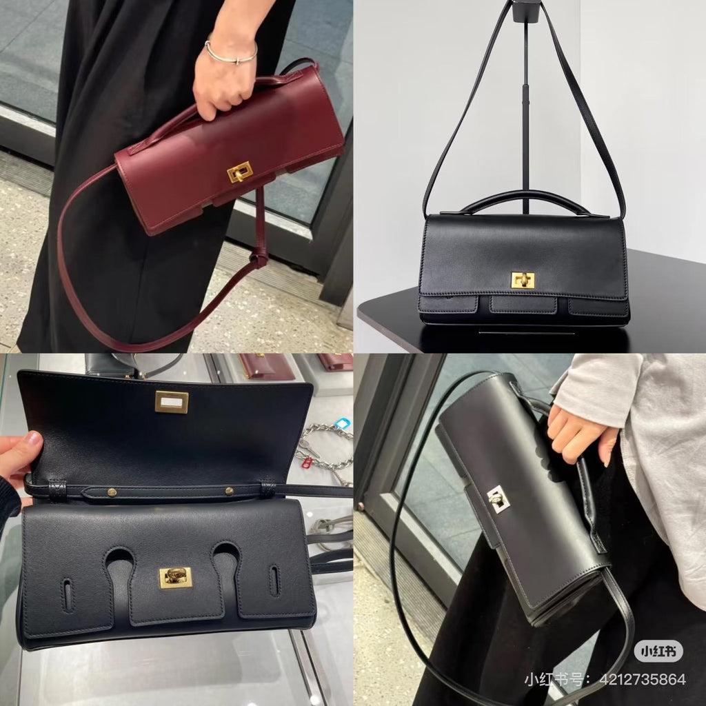 Balenciaga Bel Air Small Clutch on Strap