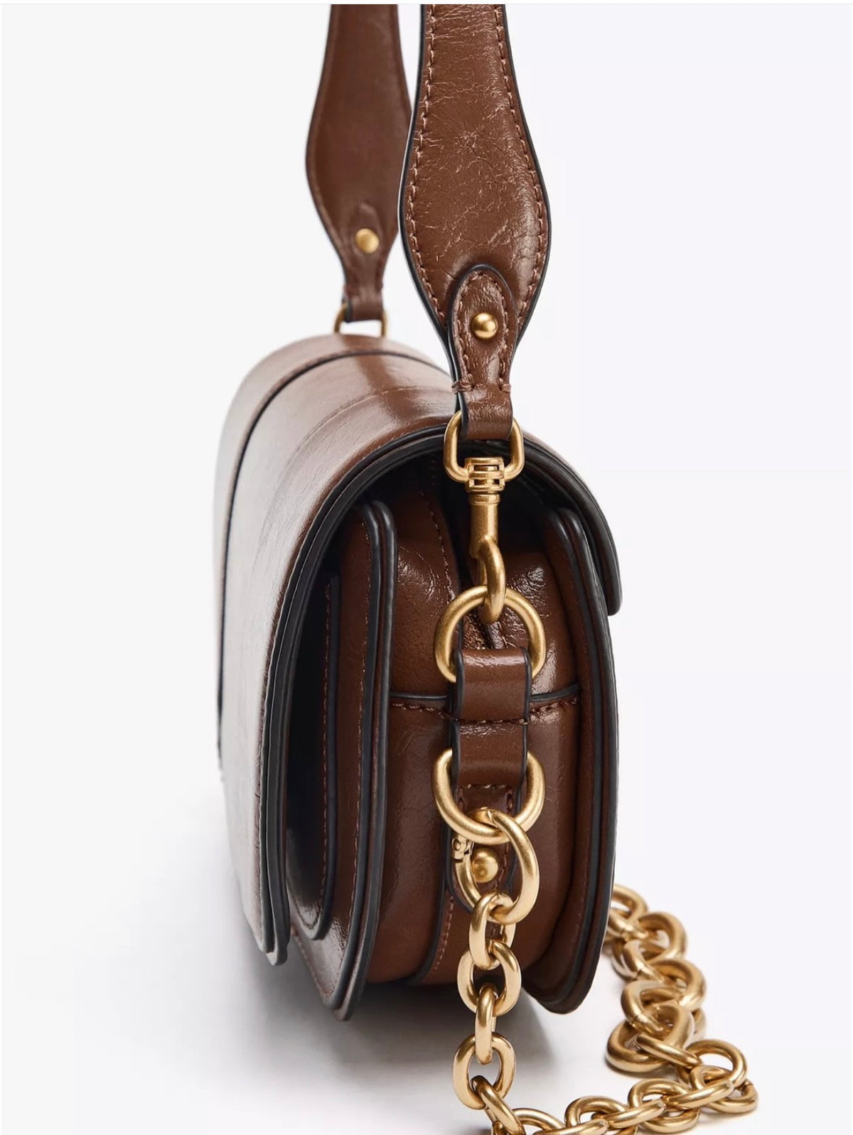 Zara Chain Flap Shoulder Bag