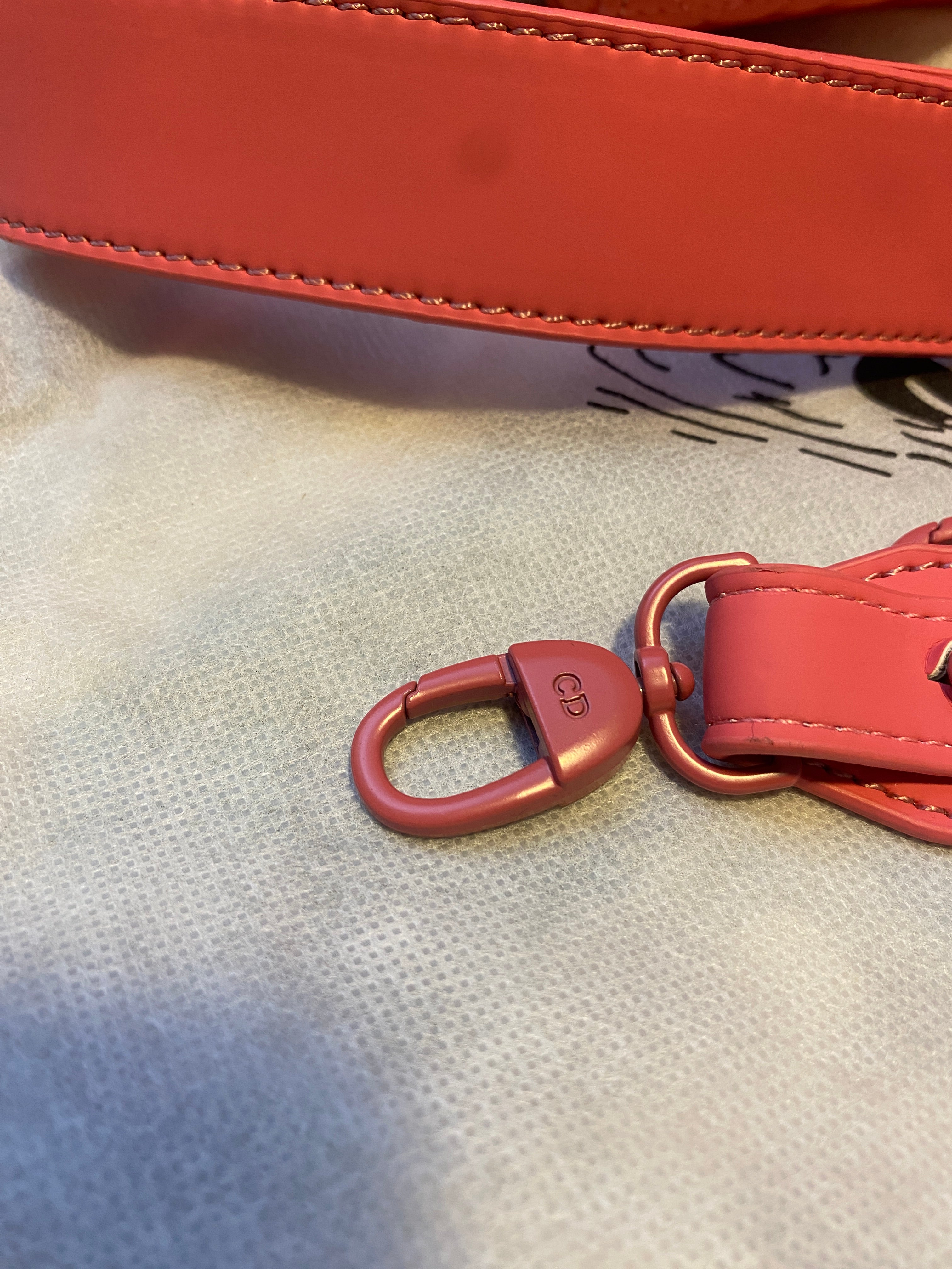 Lady Dior Patent Leather Bag