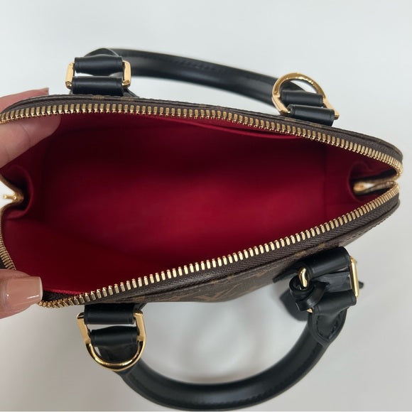 Louis Vuitton Alma BB Monogram Canvas