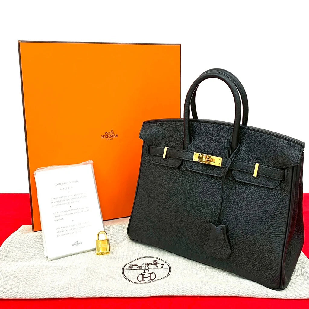 Hermès Birkin Style Bag
– With Mini H Wallet