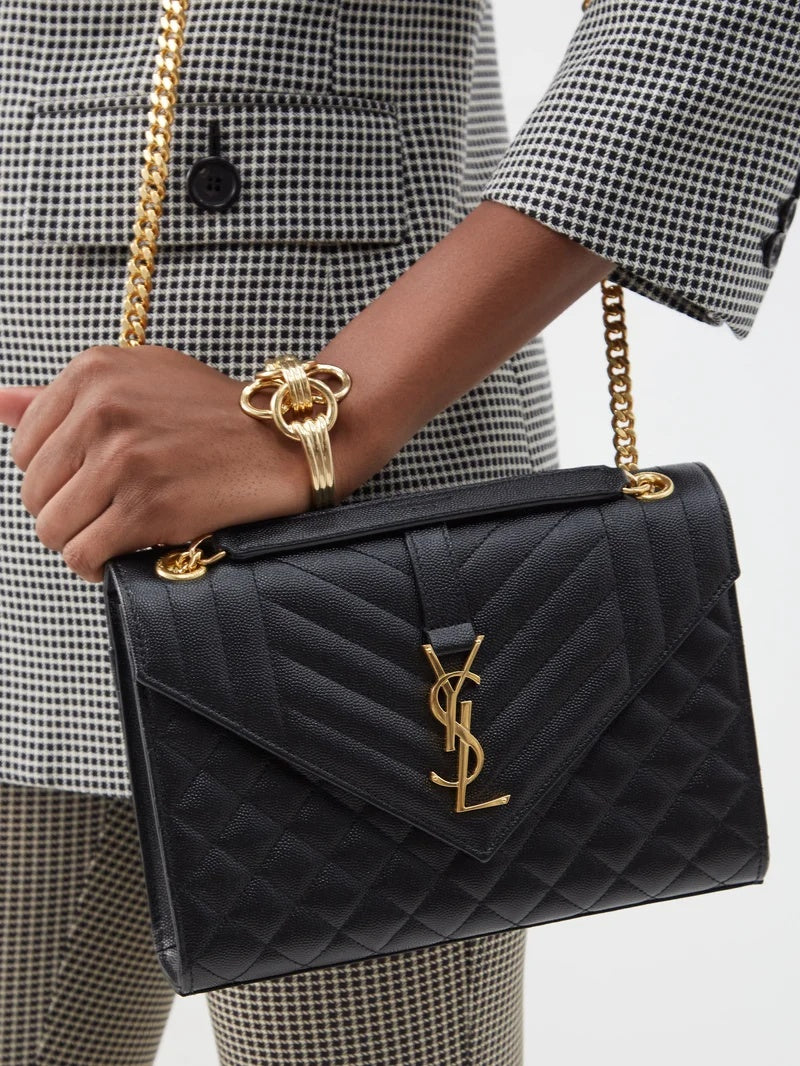 Saint Laurent Envelope leather