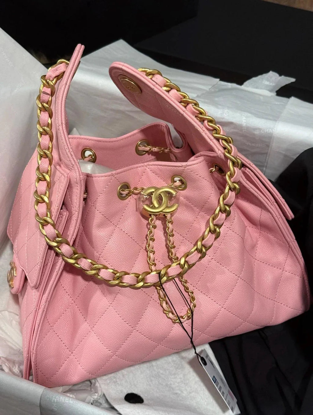CHANEL Quilted 25 Handbag