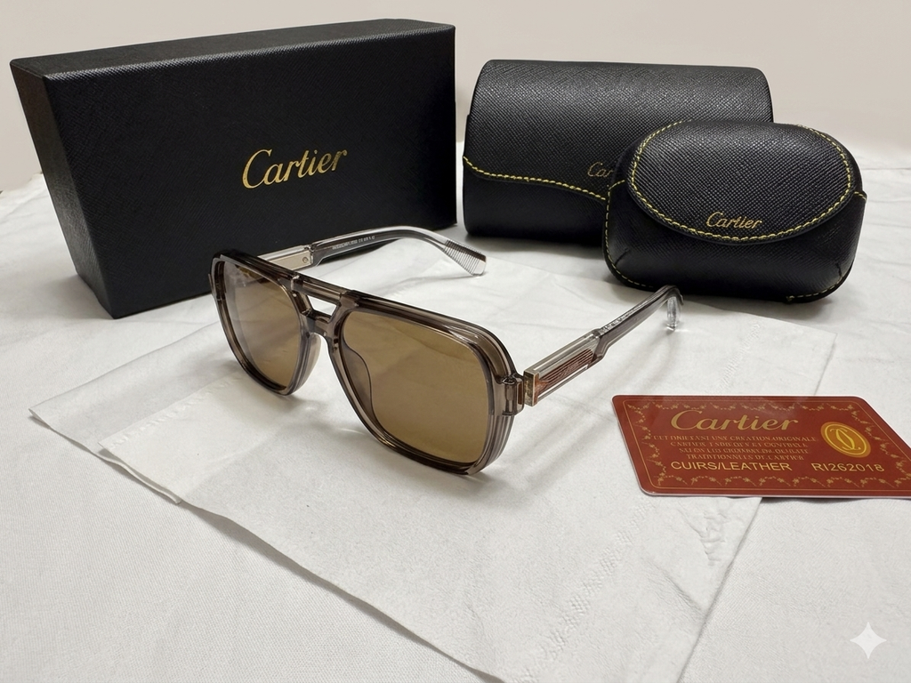 Cartier Première de Cartier Navigator Sunglasses