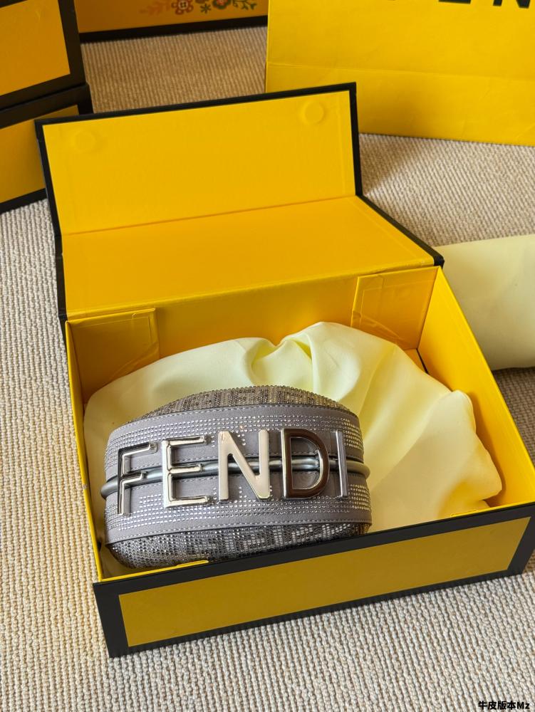 Fendi Fendigraphy Mini Bag (Crystal FF )