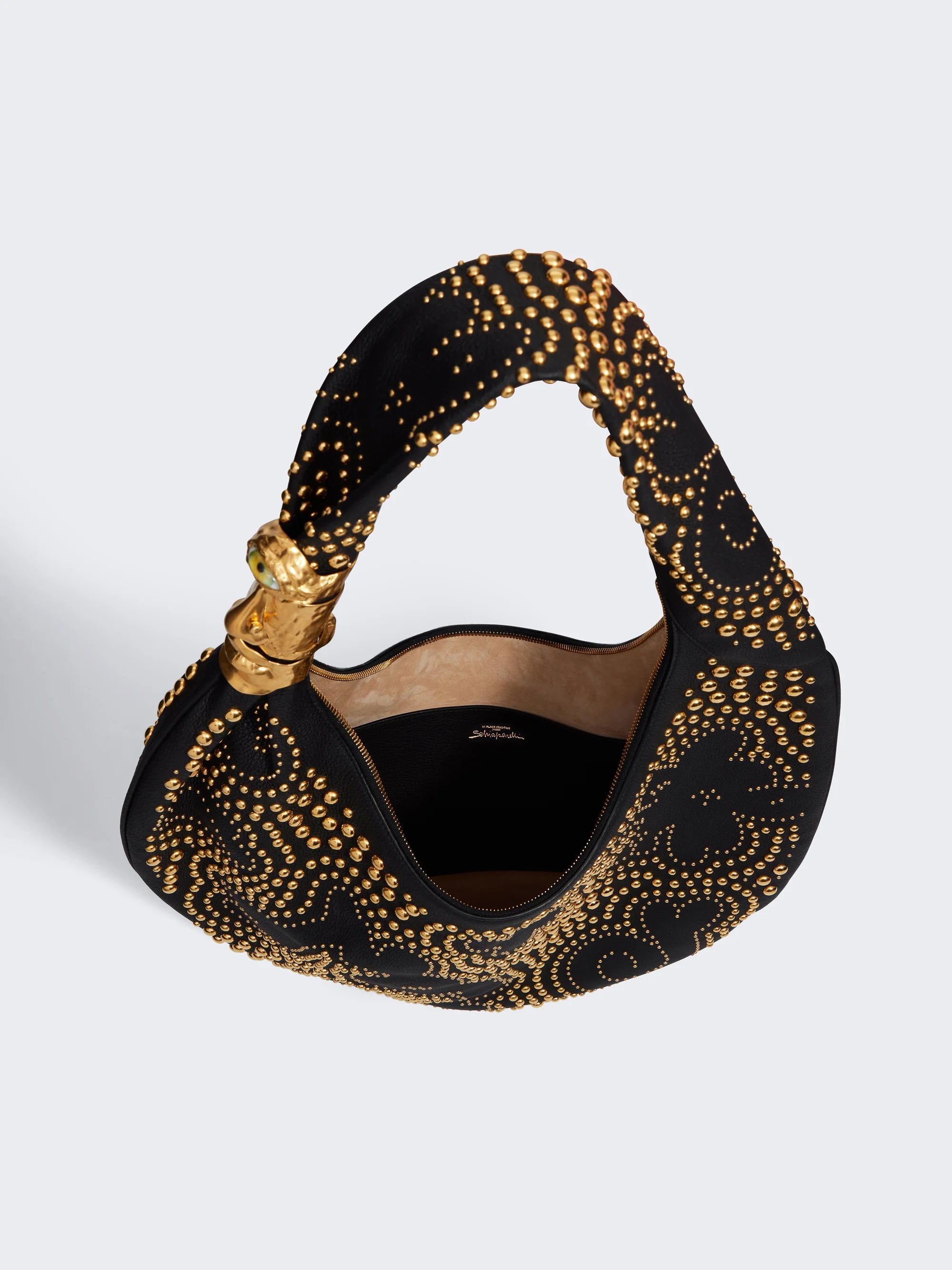 Schiaparelli Studded Shoulder Bag