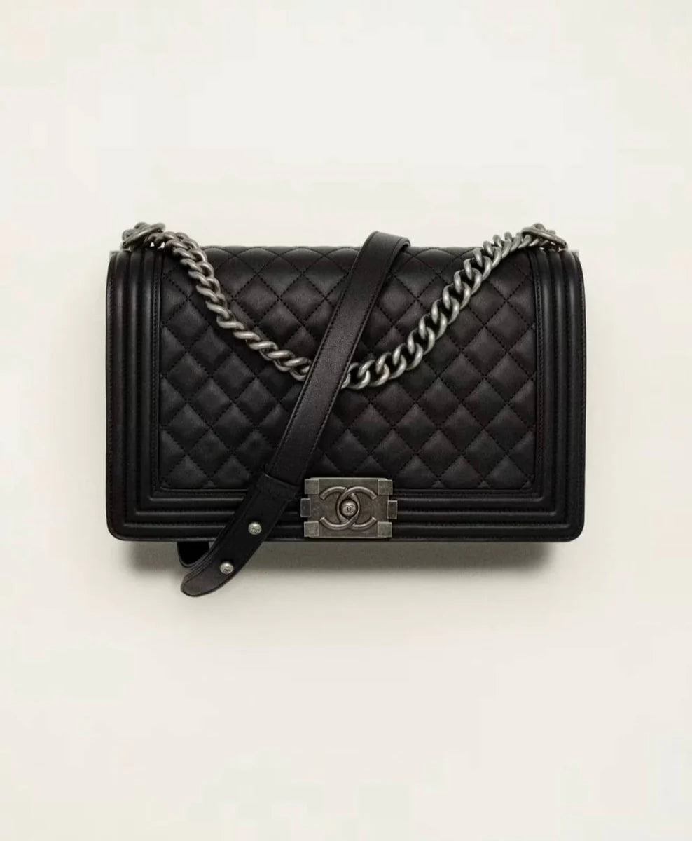 Chanel Boy Flap Bag – Quilted Smooth Leather