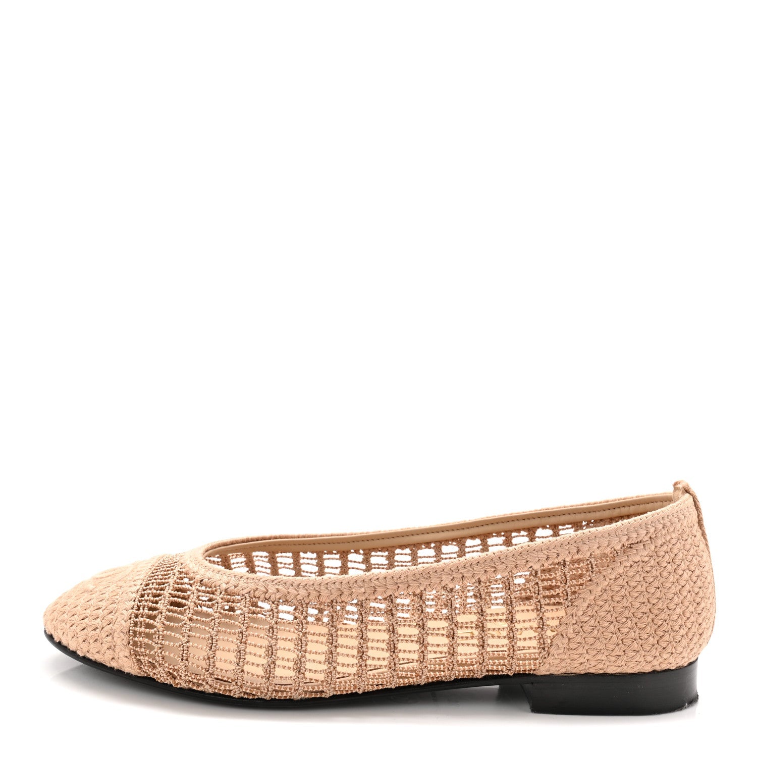 Chanel Crochet Ballet Flats