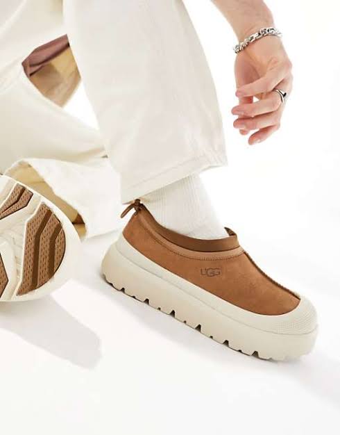 UGG Platform Suede Slip-On Shoes