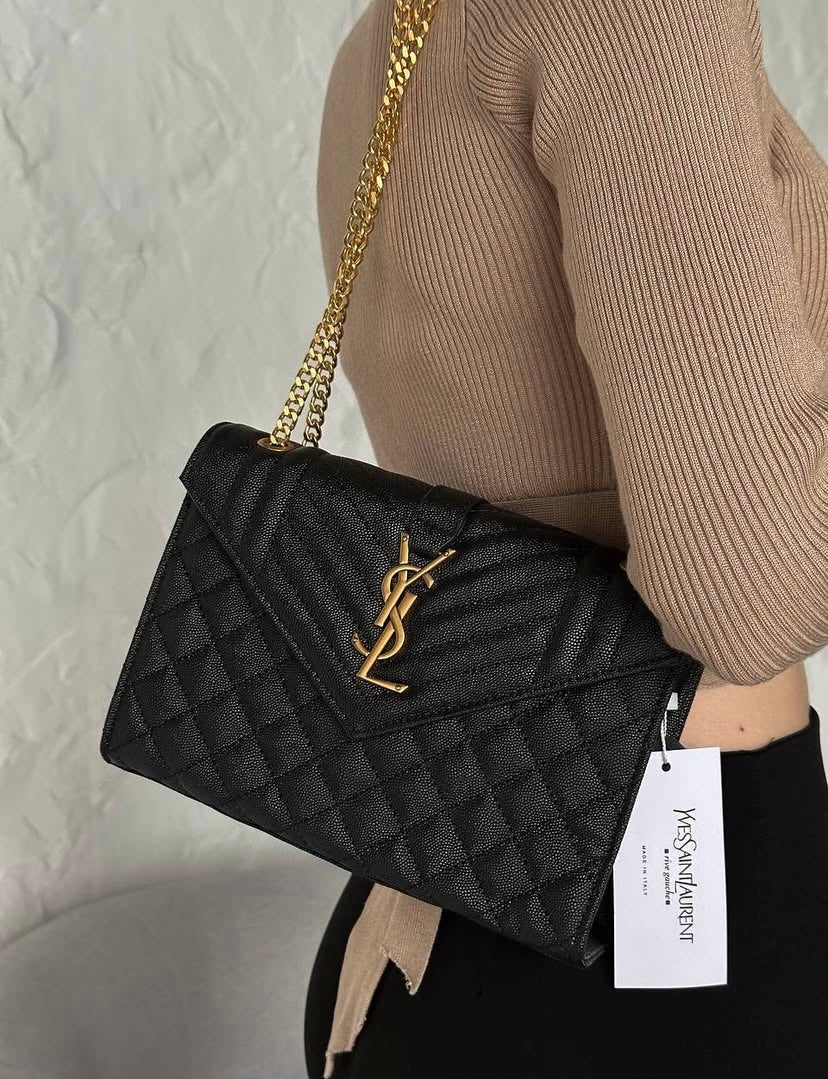Saint Laurent Envelope leather