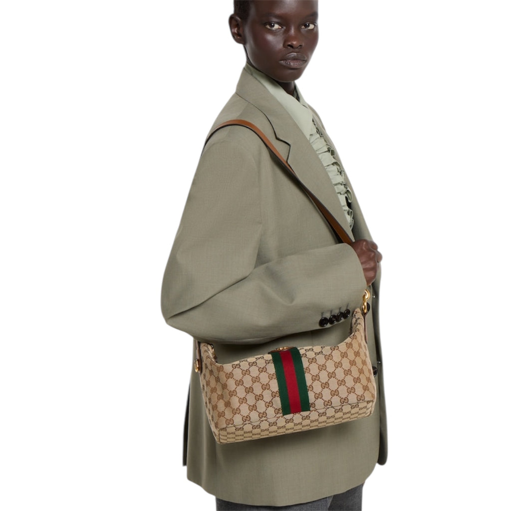 Gucci Ophidia GG Supreme Web Shoulder Bag