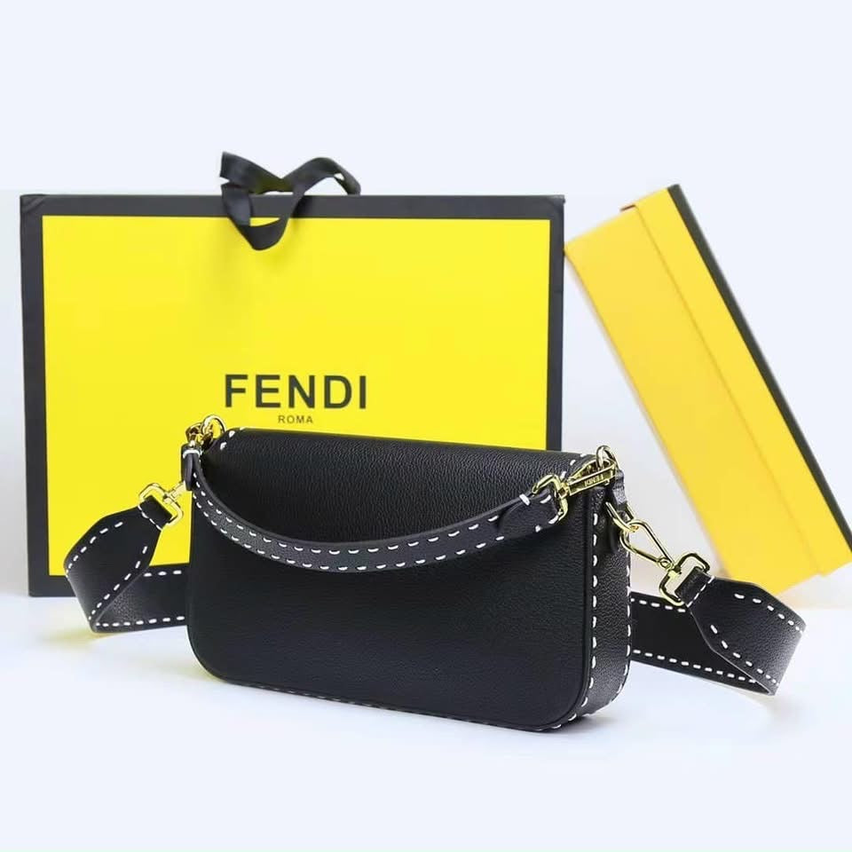 Fendi Baguette Leather Bag