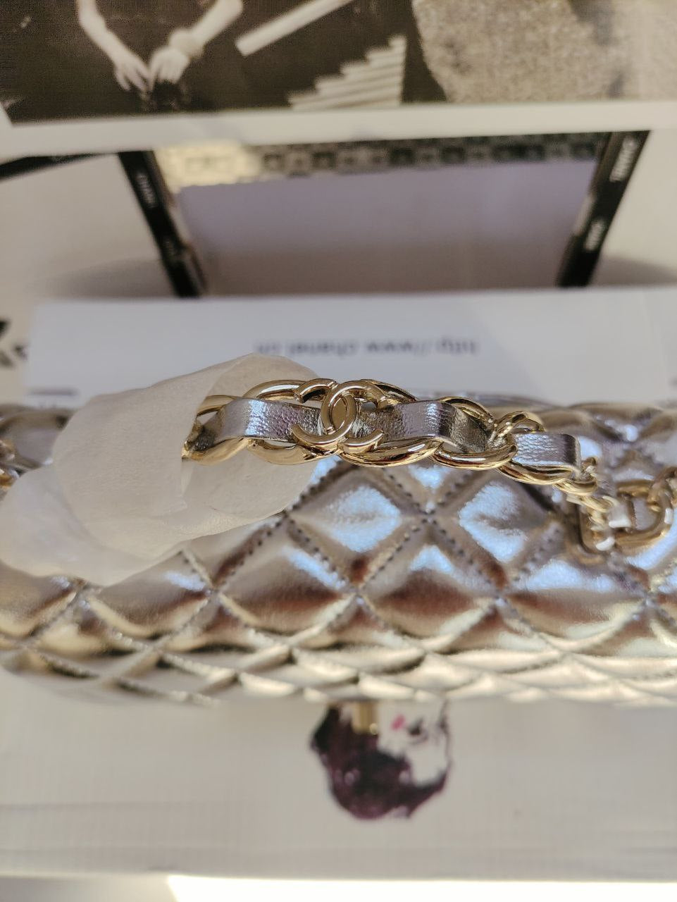 Chanel Classic Flap Bag – Metallic Gold