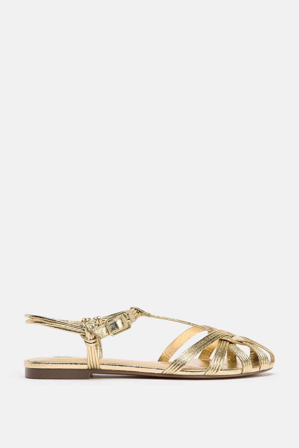 ZARA Braided Strap Sandals