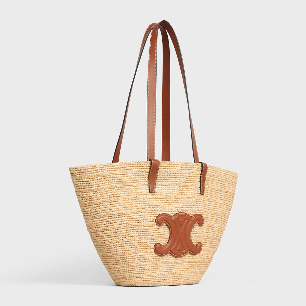 Celine Triomphe Medium Cabas Thais Tote Bag