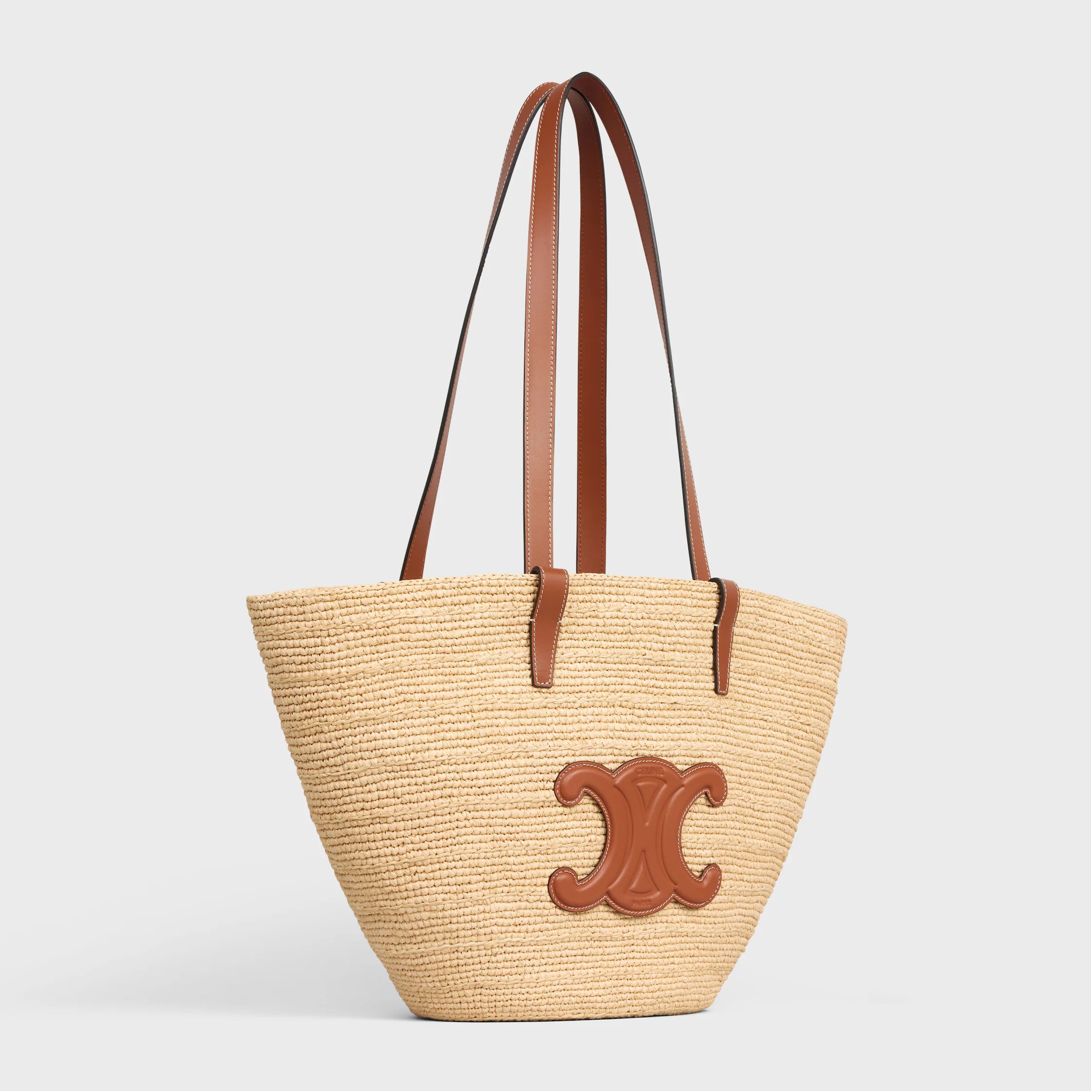 Celine Triomphe Medium Cabas Thais Tote Bag