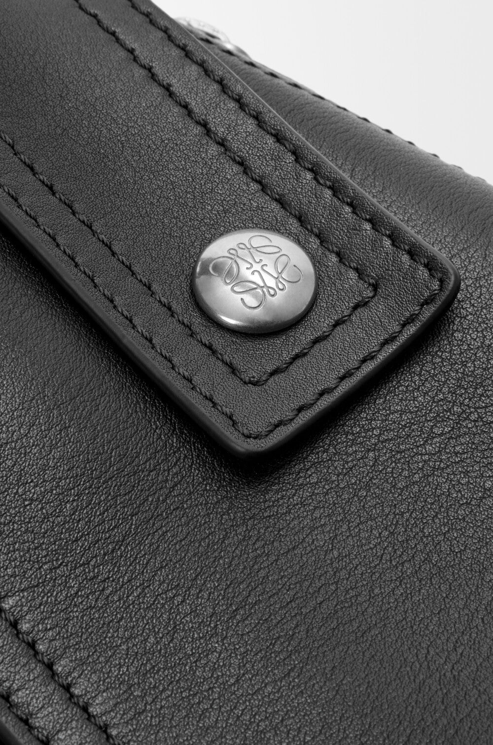 LOEWE Puzzle Biker belted leather