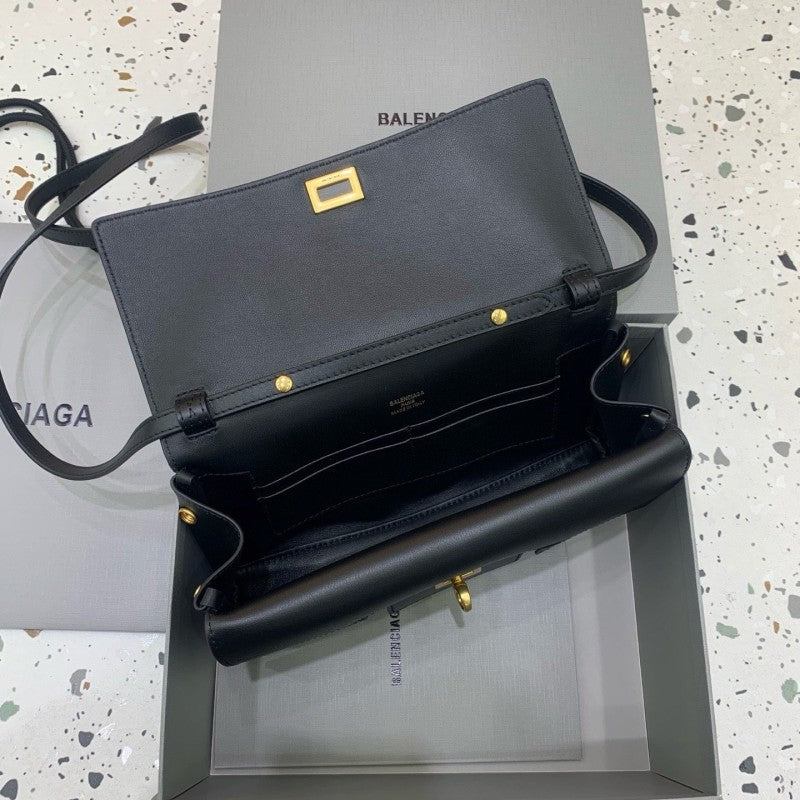 Balenciaga Bel Air Small Clutch on Strap