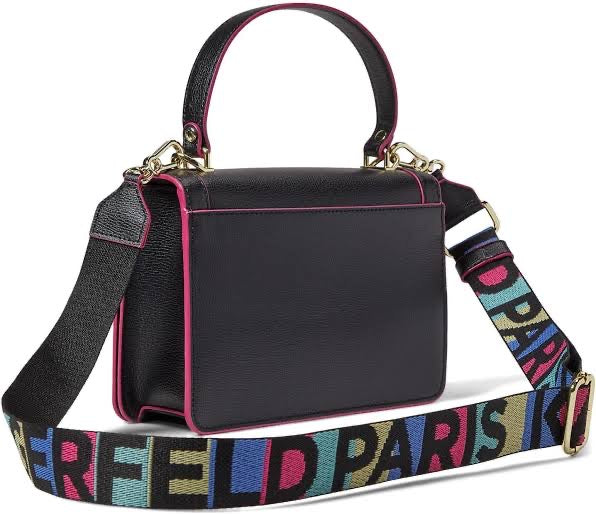 Karl Lagerfeld Paris Multicolor Logo Satchel