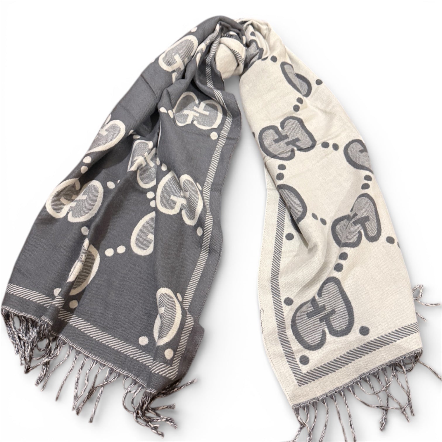 Gucci Double Face Wool Scarf
