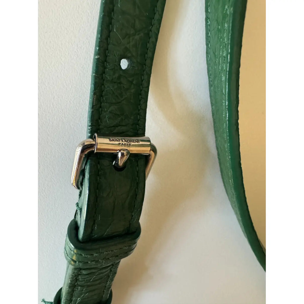 Saint Laurent Sac de Jour Nano – Crocodile Embossed Leather