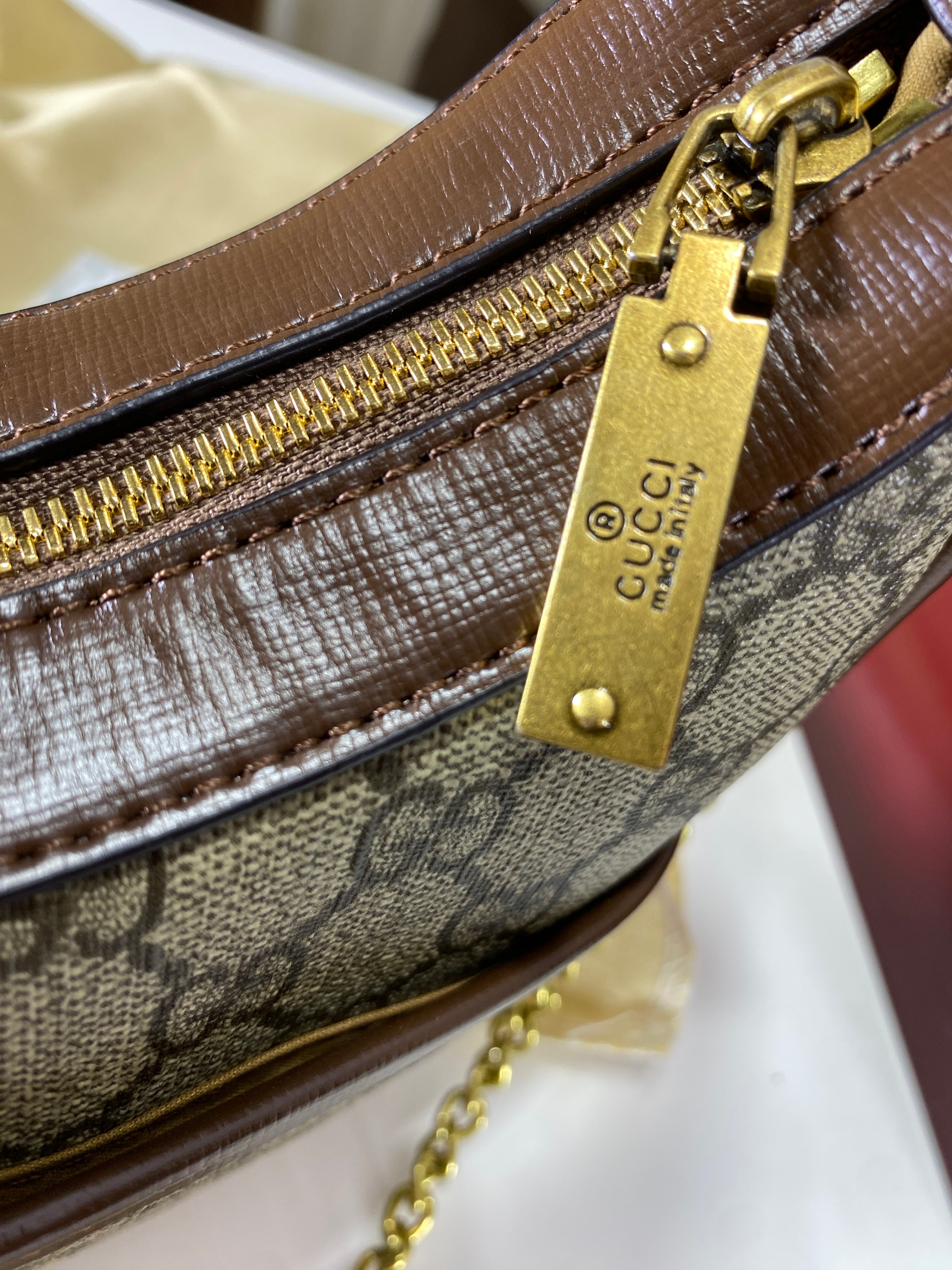 Gucci GG Half Moon Shoulder Bag