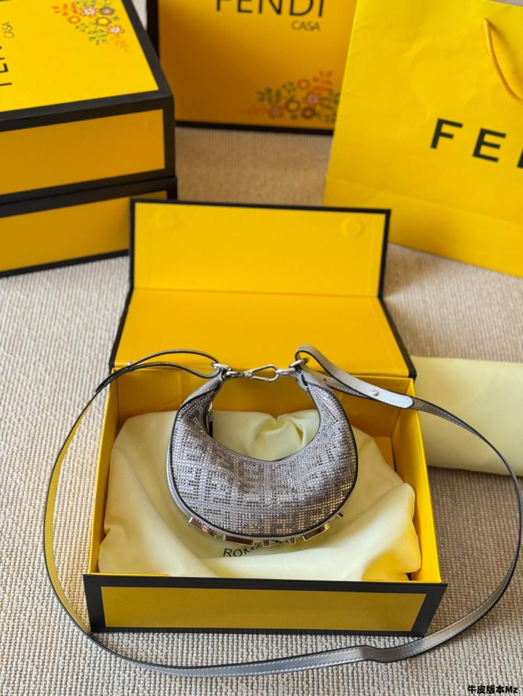 Fendi Fendigraphy Mini Bag (Crystal FF )